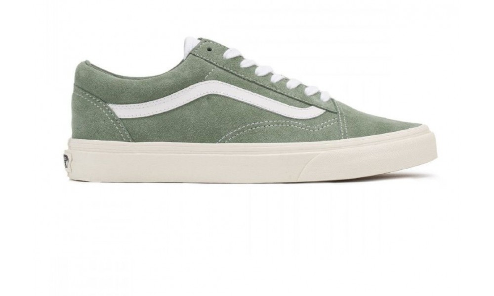 All green old skool vans best sale